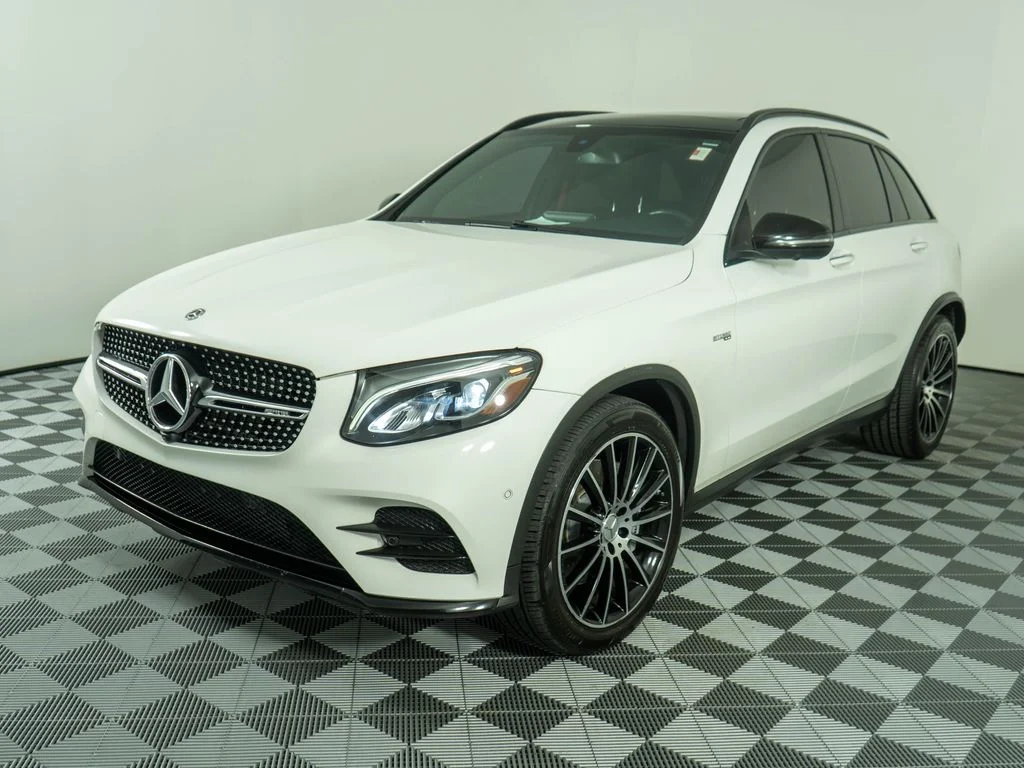 Used 2018 White Mercedes-Benz GLC 43 AMG® image 3