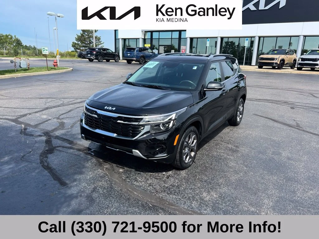 Certified Used 2024 Black Kia S image 3