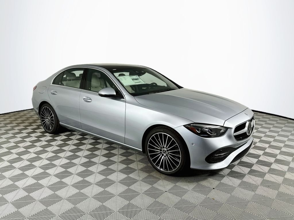 New 2026 Cirrus Silver Metallic Mercedes-Benz C 300 image 1