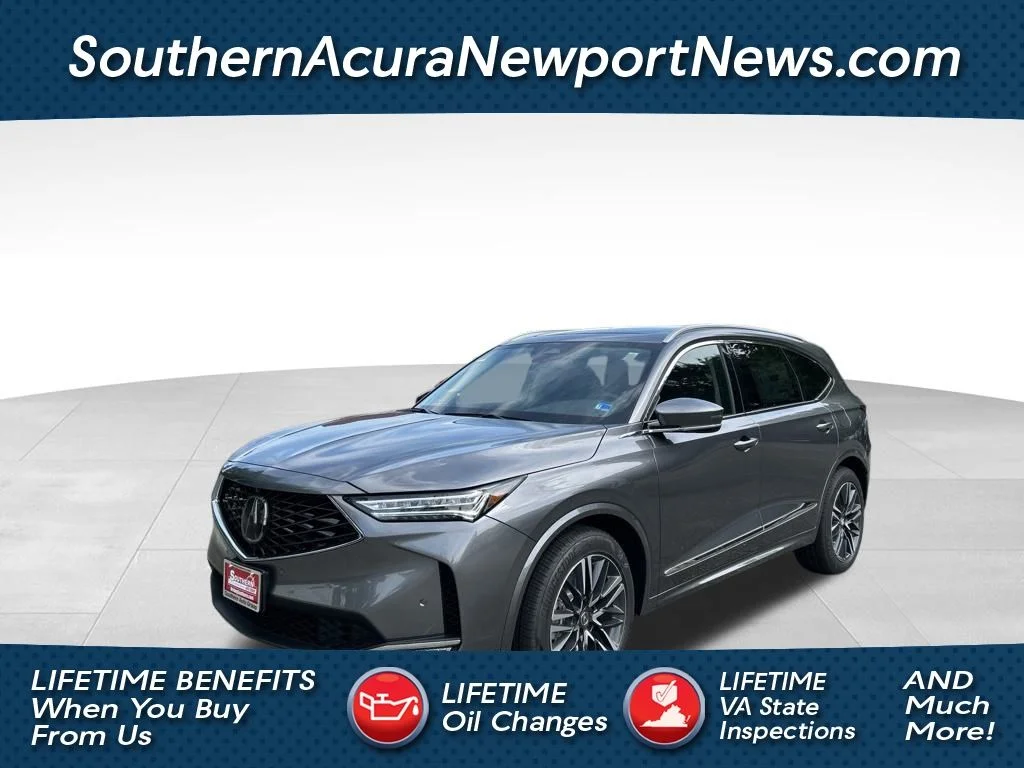 New 2026 Liquid Carbon Metallic Acura Advance Package image 1
