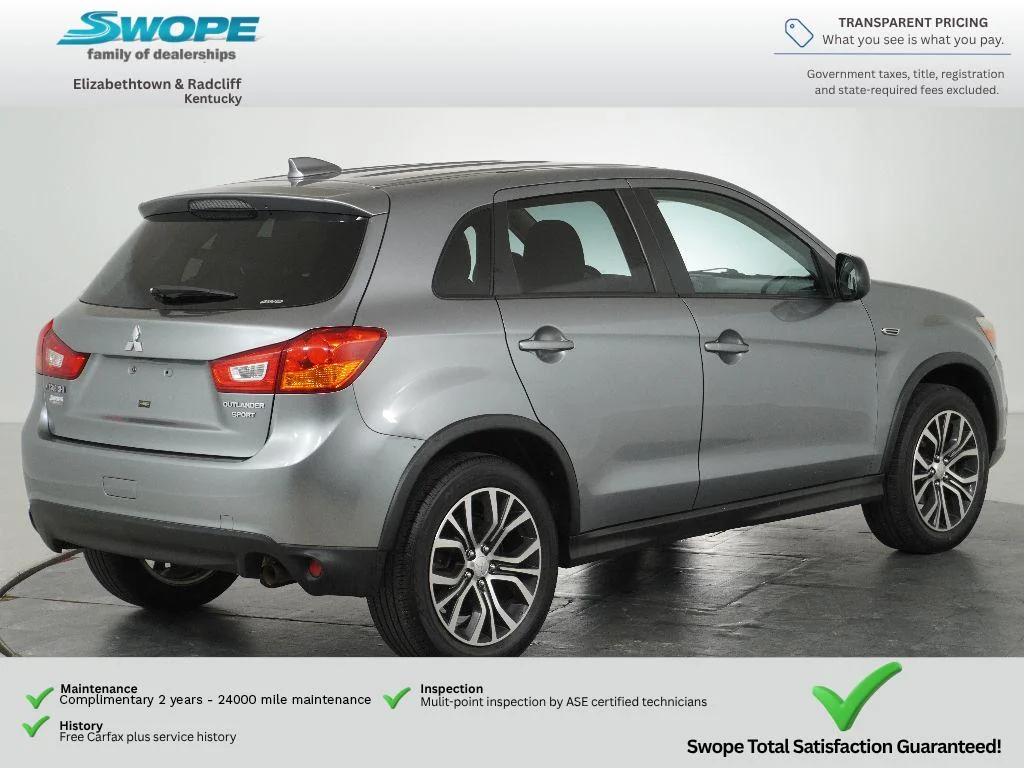 Used 2017 Mercury Gray Metallic Mitsubishi LE 2.0 image 3