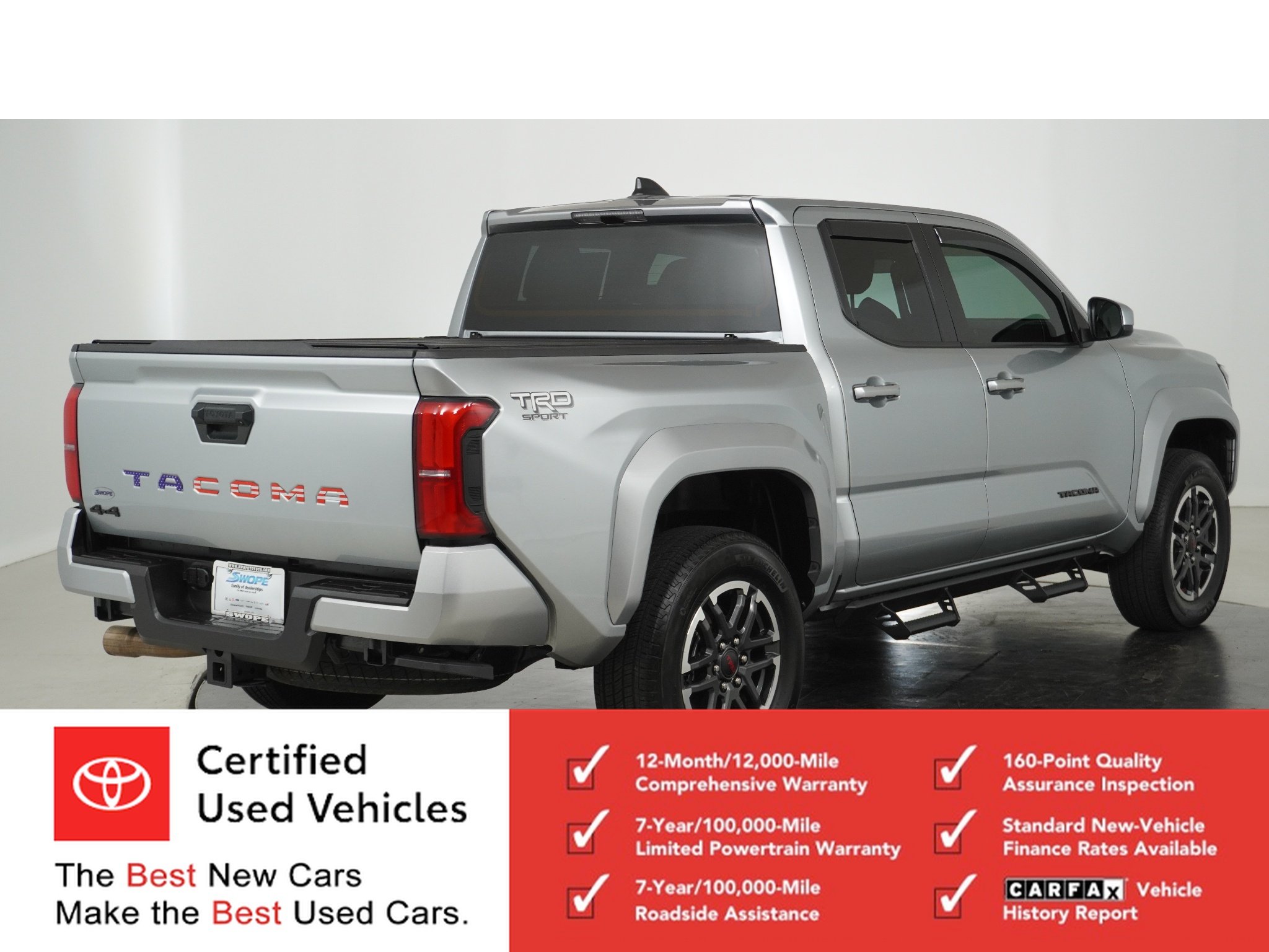 Used 2025 Celestial Silver Metallic Toyota TRD Sport image 3