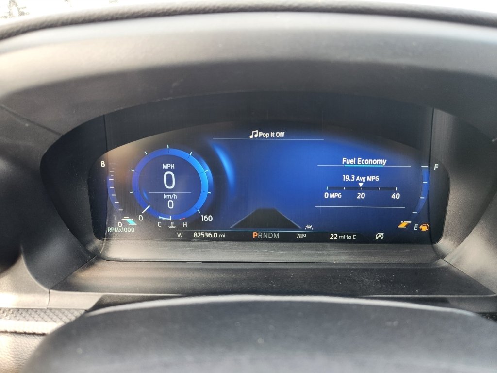 Used 2020 Agate Black Metallic Ford ST image 34