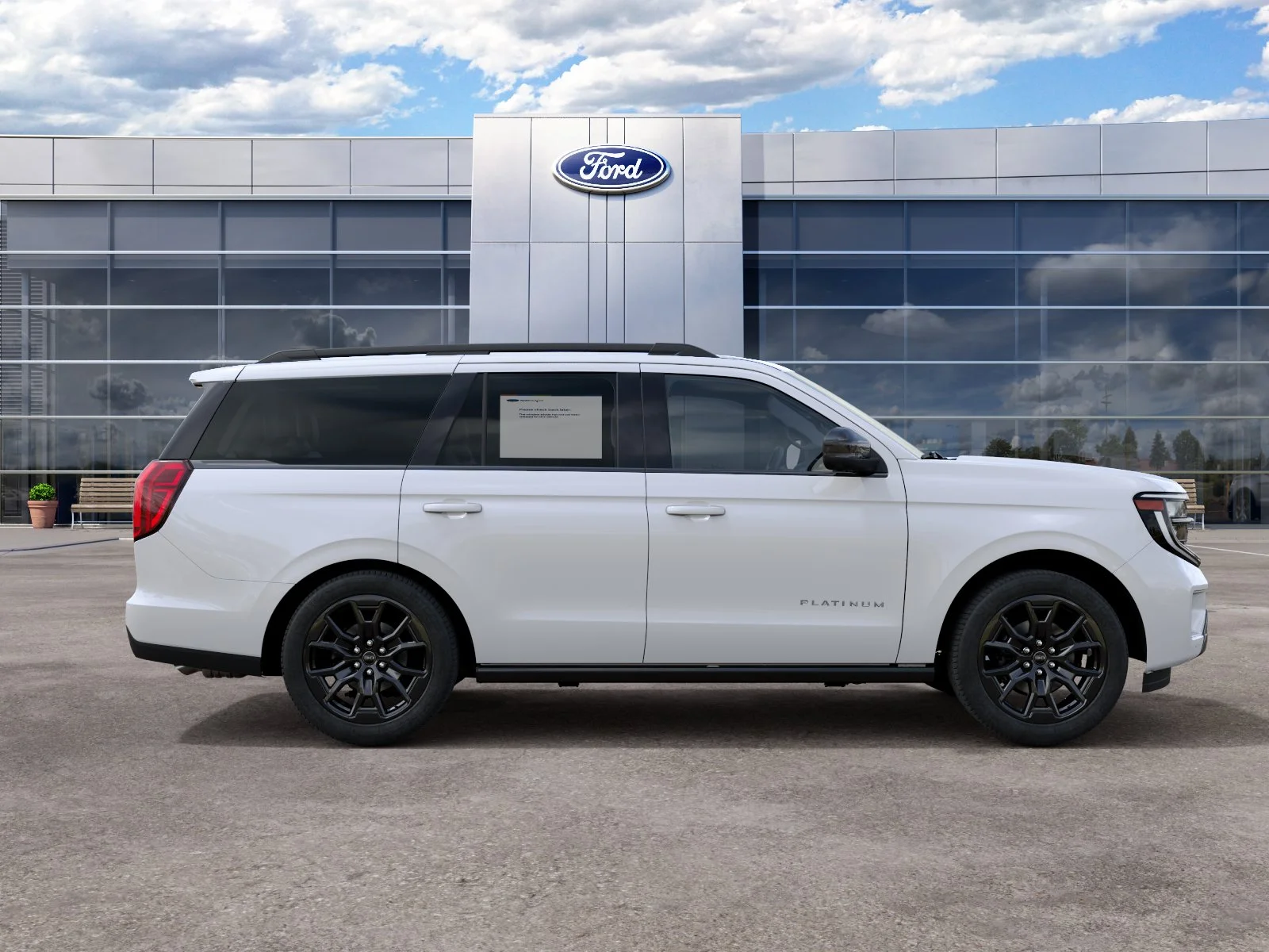 New 2027 Star White Metallic Tri-Coat Ford Platinum image 28