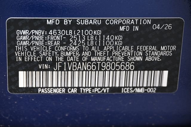 New 2026 Blue Subaru Limited image 20