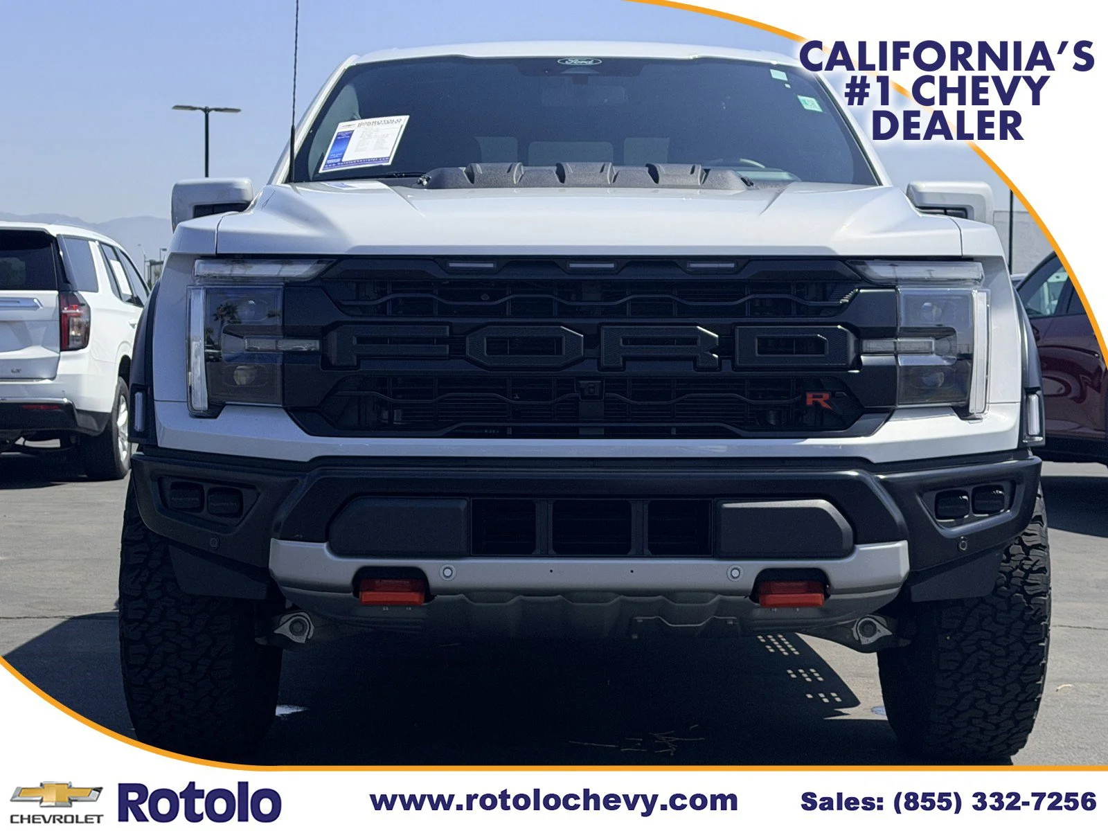 Used 2025 SPACE WHITE METAL Ford Raptor image 2