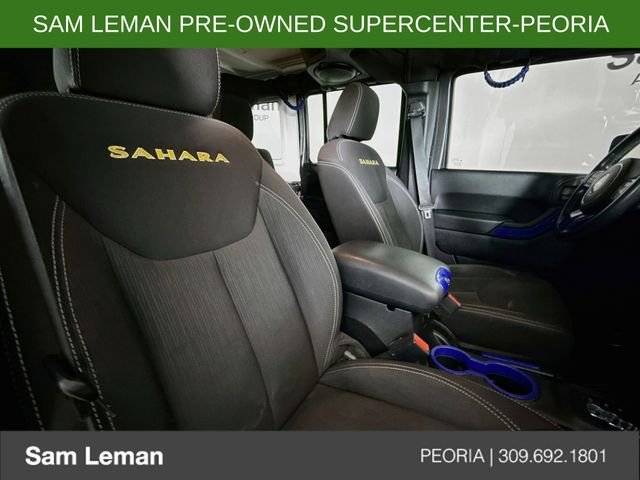 Used 2014 Gray Jeep Unlimited Sahara image 23
