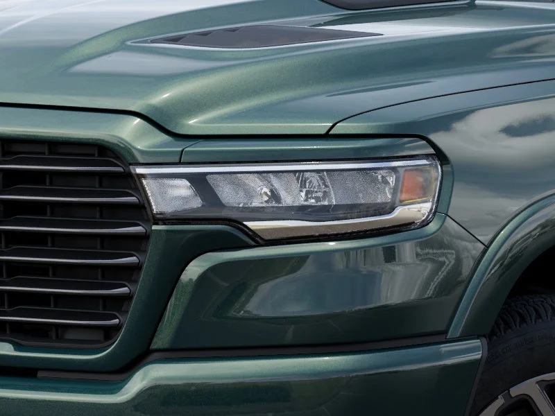 New 2026 Serrano-Green Metallic Exterior Paint RAM Laramie image 24