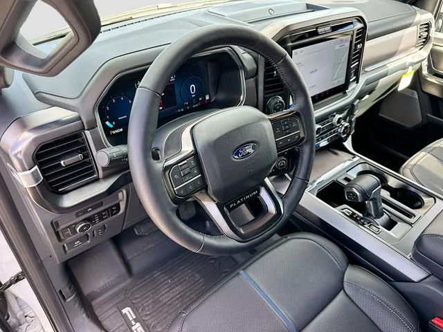New 2025 White Metallic Ford Platinum image 6