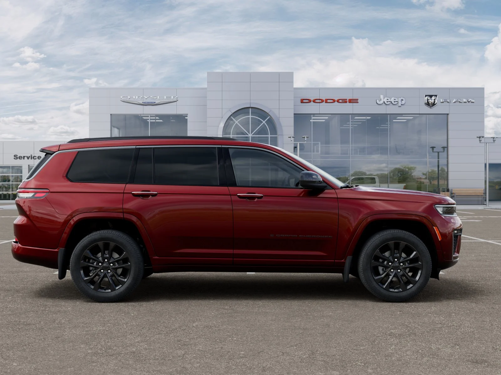 New 2026 Velvet Red Pearl-Coat Exterior Paint Jeep Limited Reserve image 49