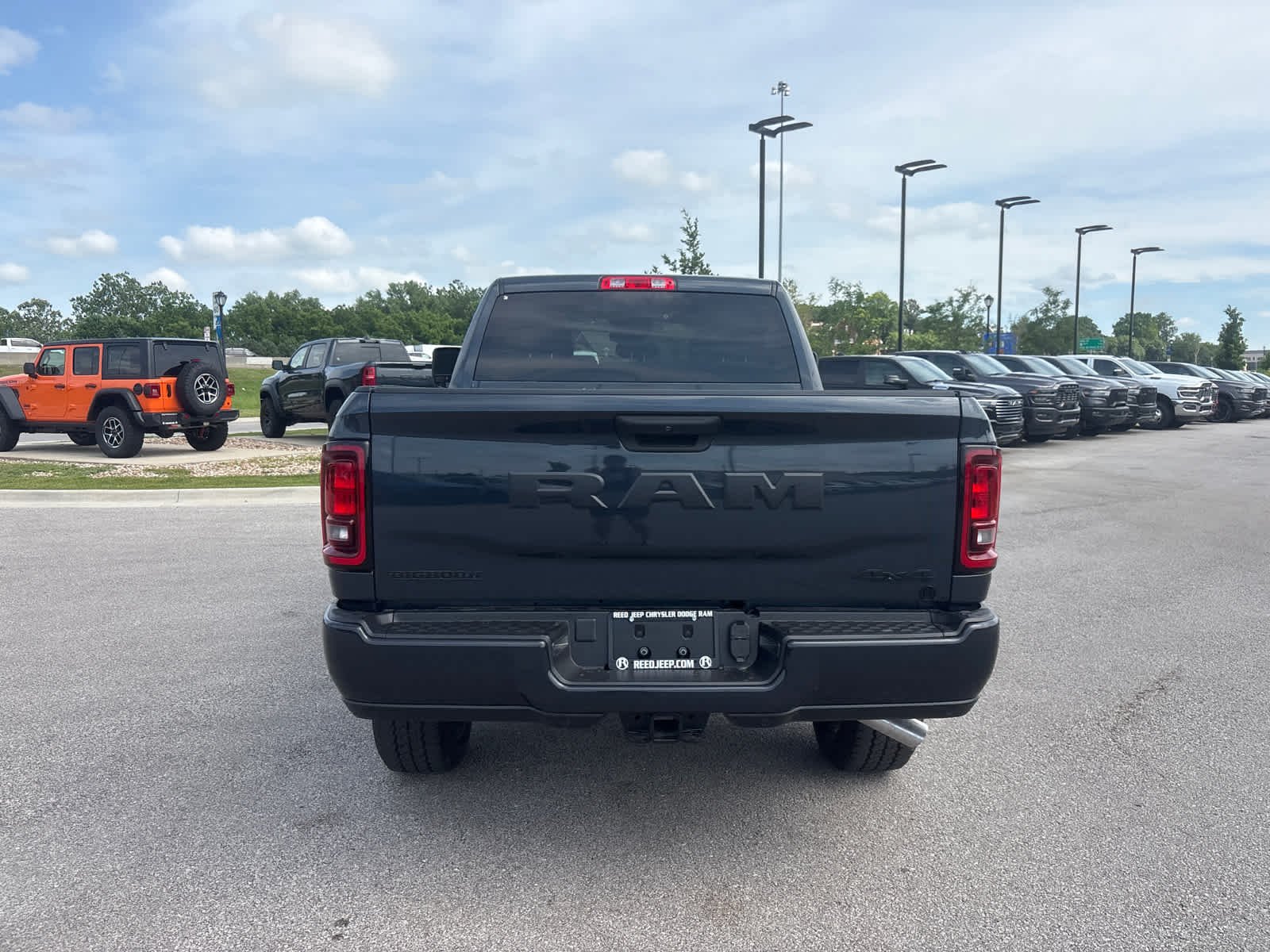New 2026 Forged Blue Metallic Exterior Paint RAM Big Horn image 8