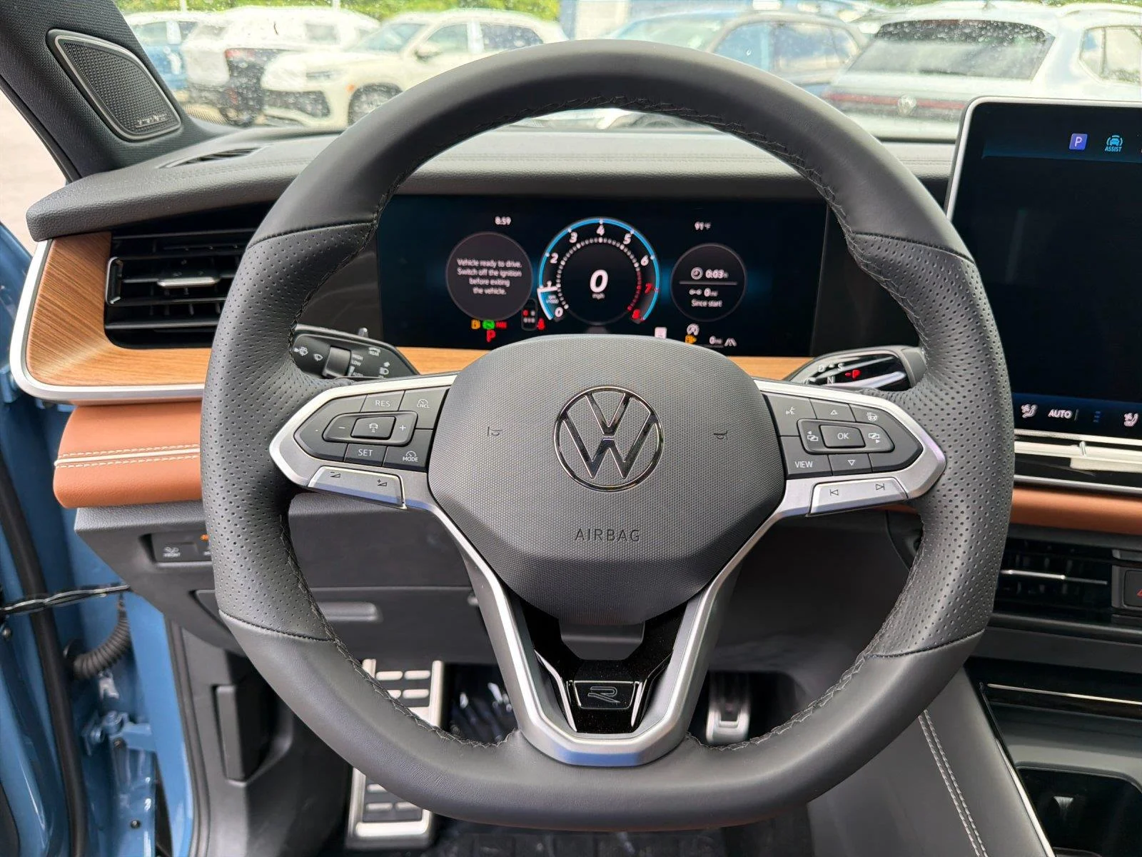 New 2026 monterey blue pearl Volkswagen SEL R-Line Turbo image 18