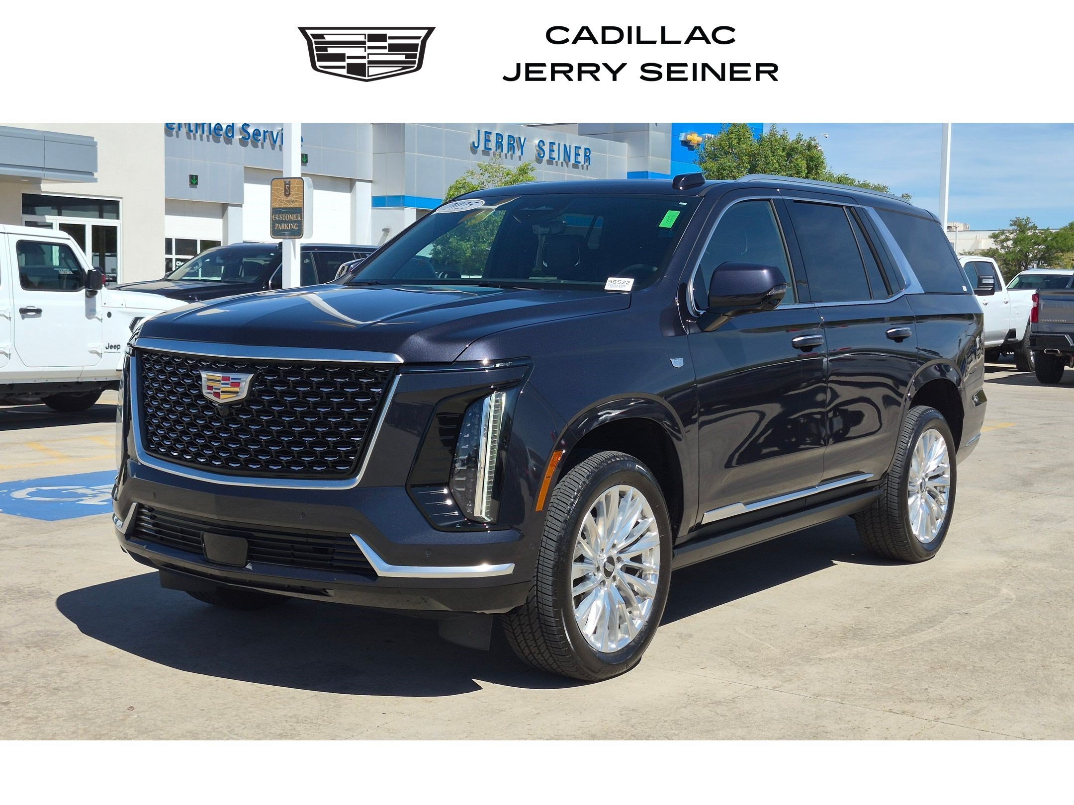 Used 2025 Galactic Gray Metallic Cadillac Premium Luxury image 1