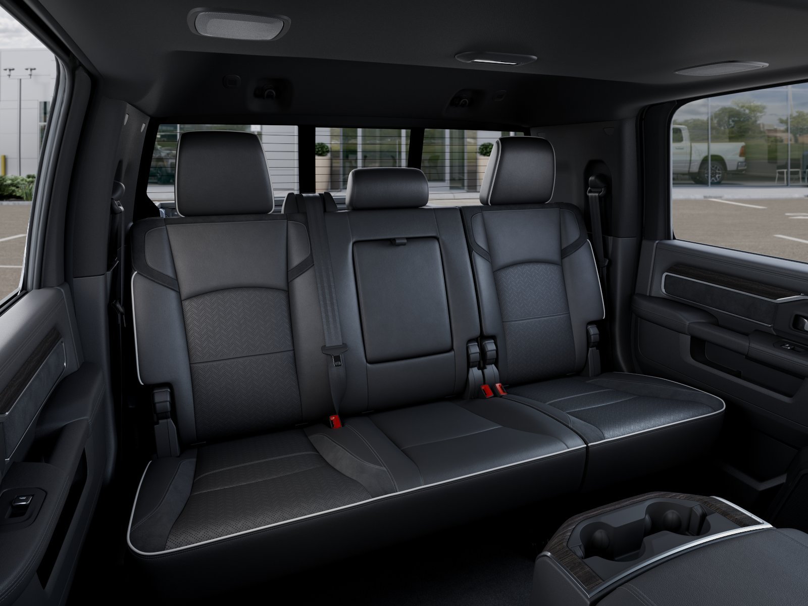 New 2026 Ceramic Gray Clear-Coat Exterior Paint RAM Laramie image 15