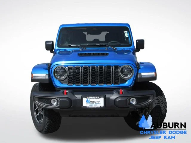 New 2026 Hydro Blue Pearl-Coat Exterior Paint Jeep Rubicon image 16