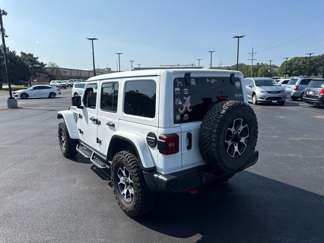 Certified Used 2021 White Jeep Unlimited Rubicon image 3