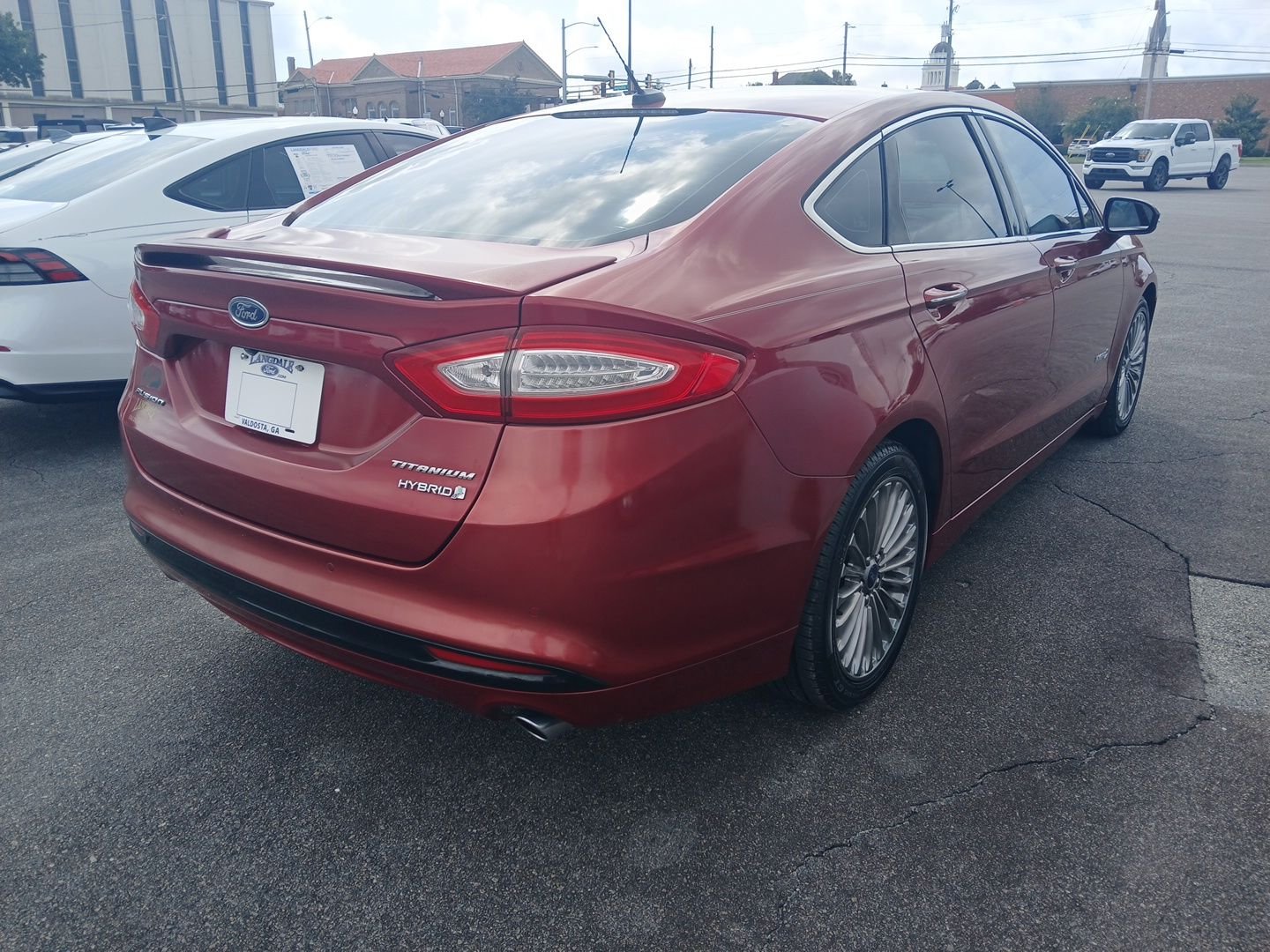Used 2013 Ruby Red Metallic Ford Titanium image 4