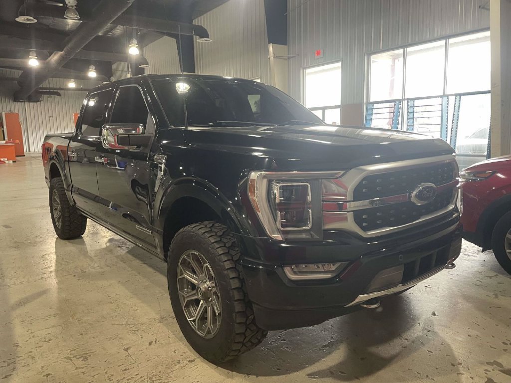 Used 2022 Black Ford Platinum image 1