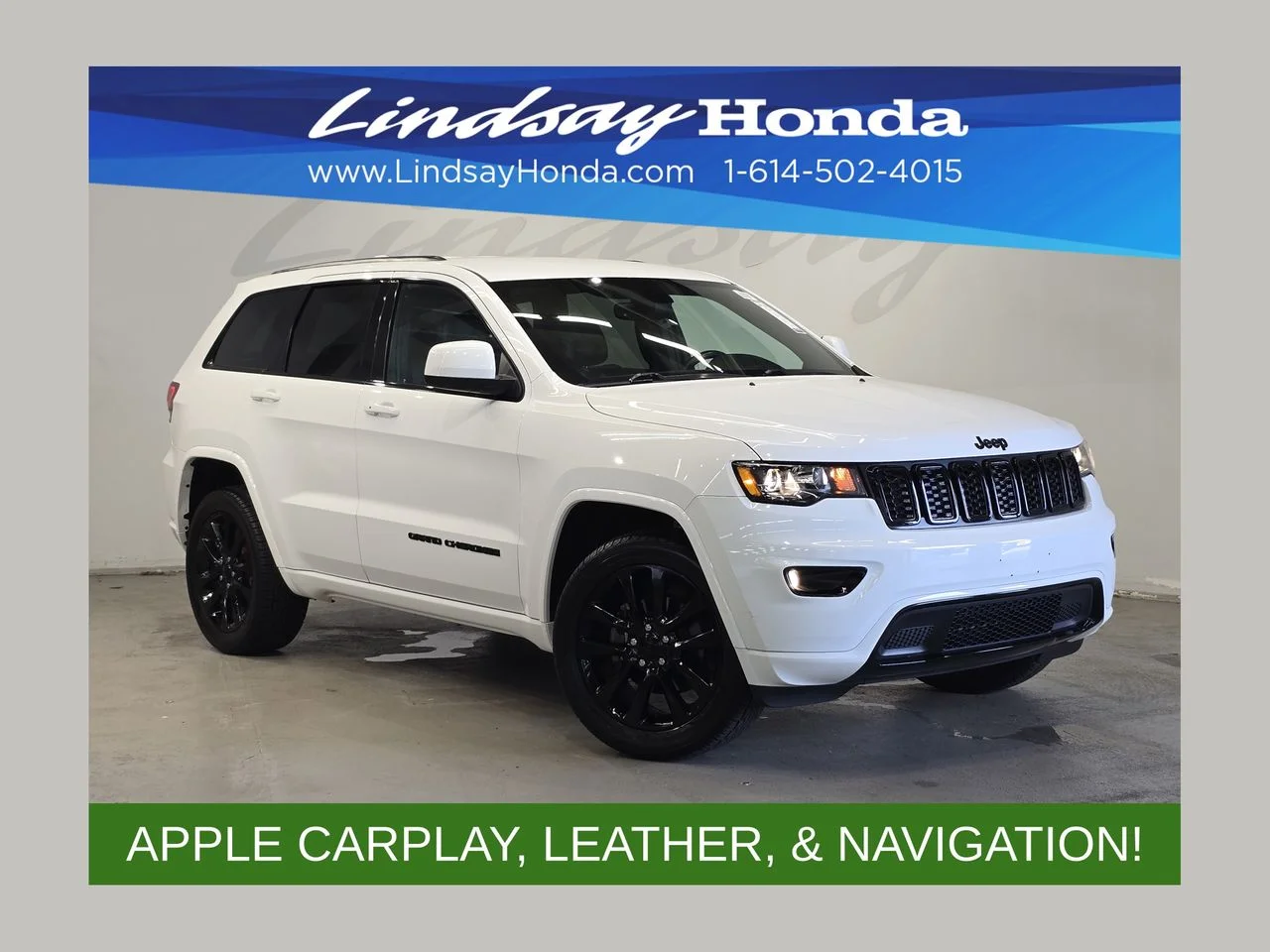 Used 2018 Bright White Clearcoat Jeep Altitude image 1
