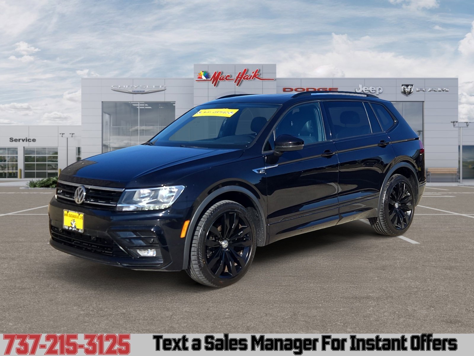 2020 Volkswagen Tiguan SE R-LINE BLACK