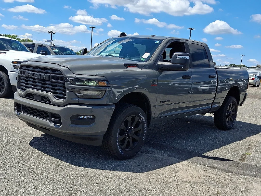 New 2026 Ceramic Gray Clear-Coat Exterior Paint RAM Big Horn image 4