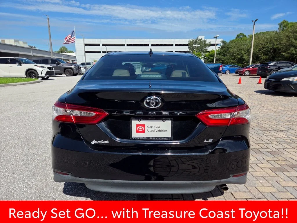 Certified Used 2019 Black Toyota LE image 11