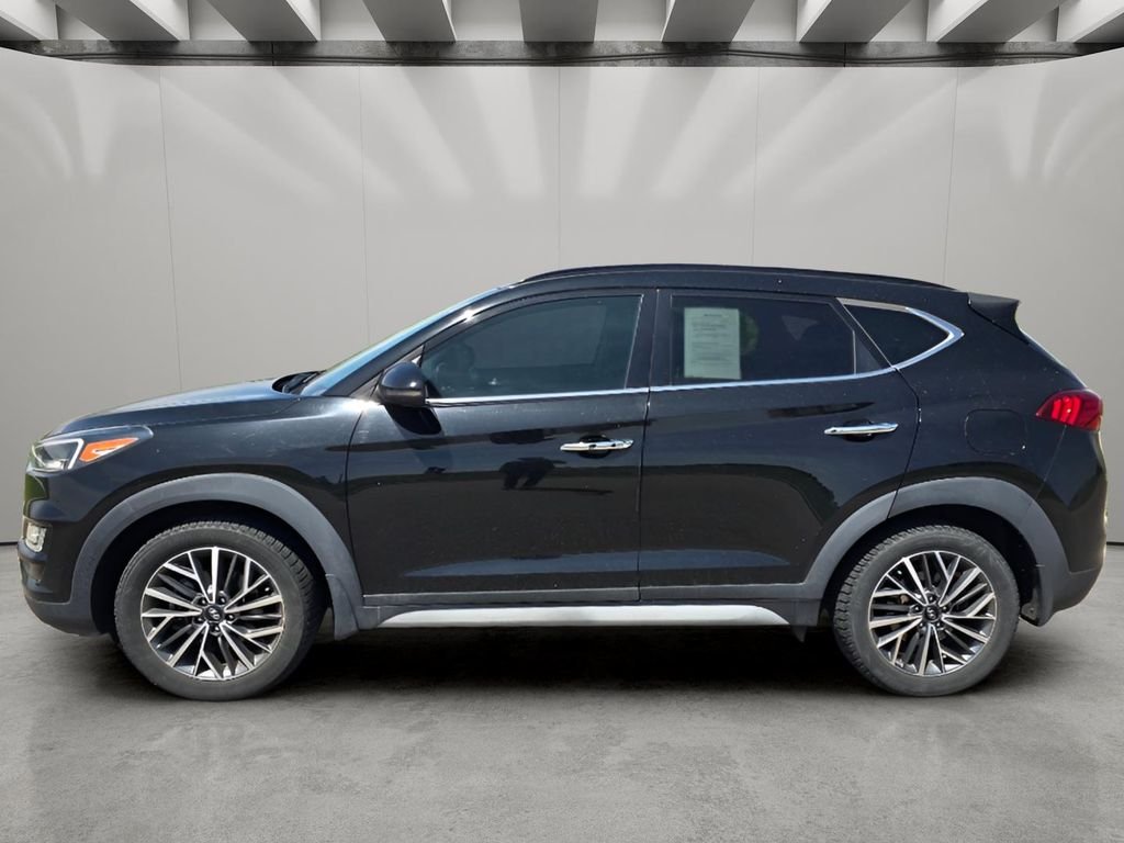 Certified Used 2021 Black Noir Pearl Hyundai Ultimate image 2