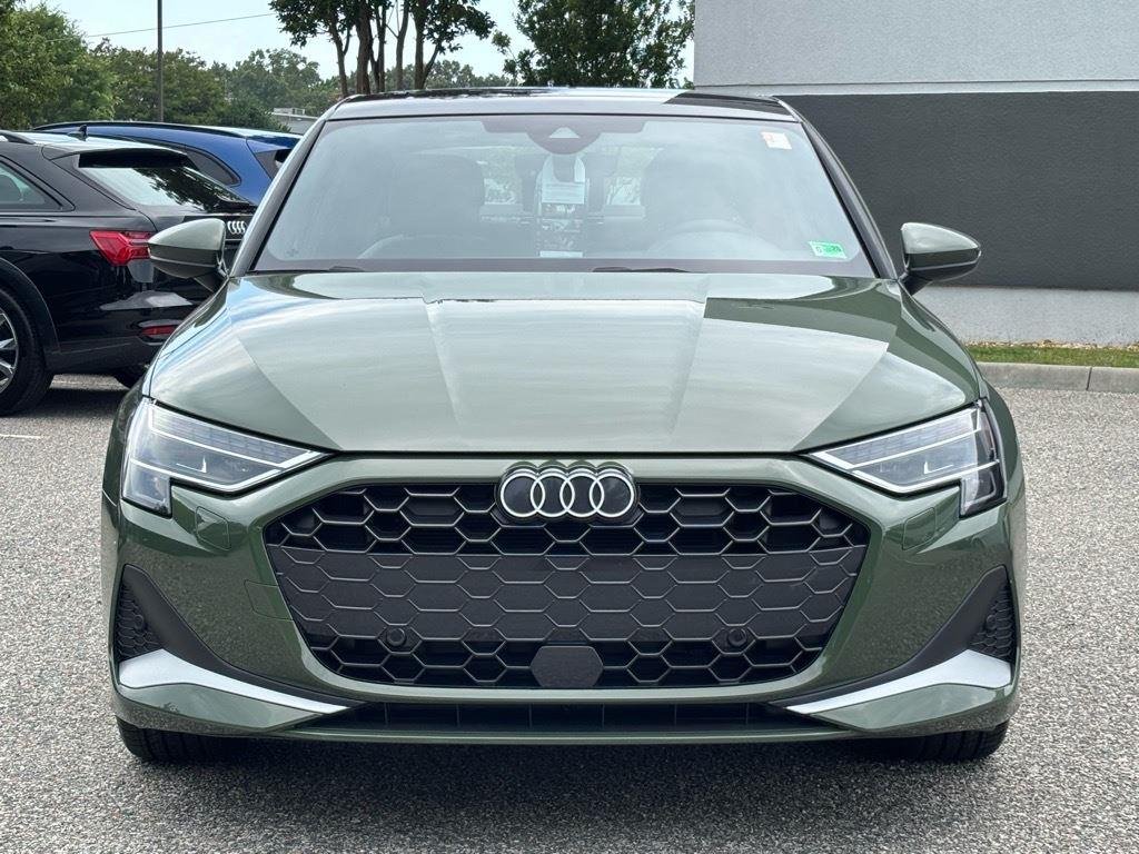 Used 2025 District Green Metallic Audi Premium Plus image 3