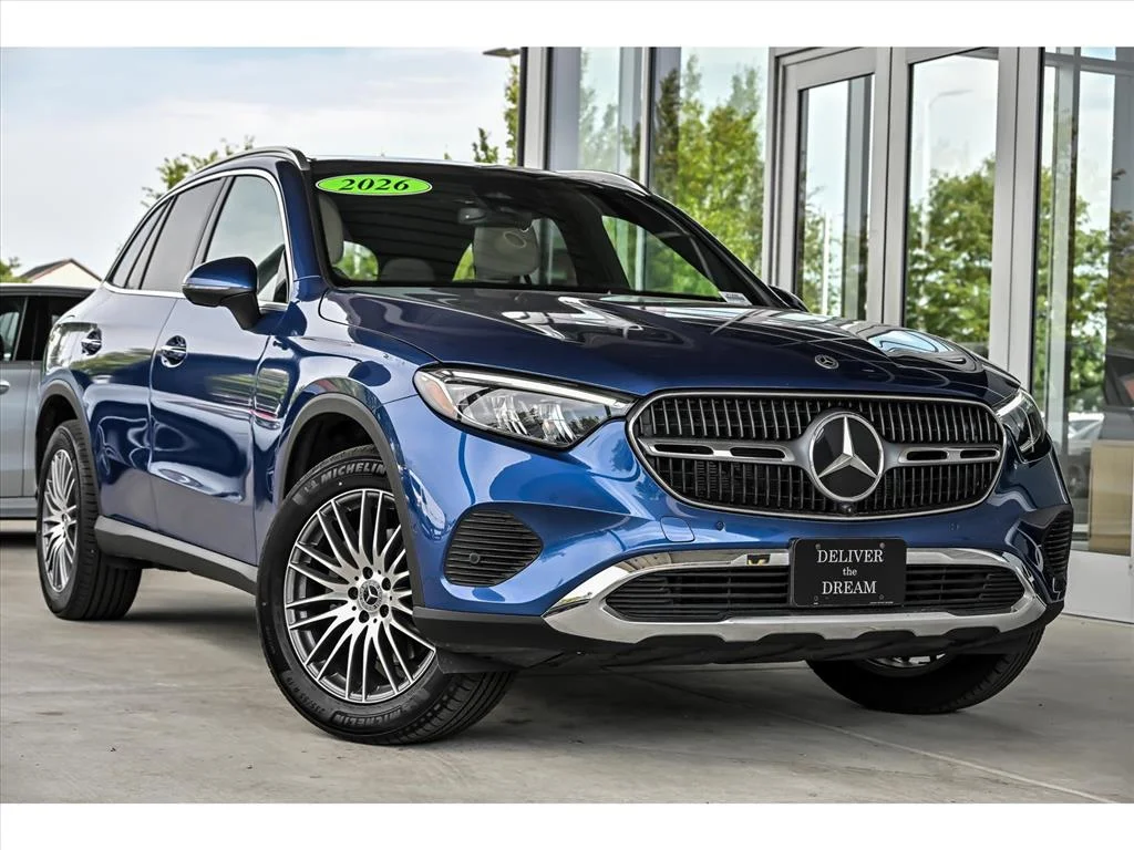 Certified Used 2026 Blue Mercedes-Benz GLC 300 4MATIC® image 1
