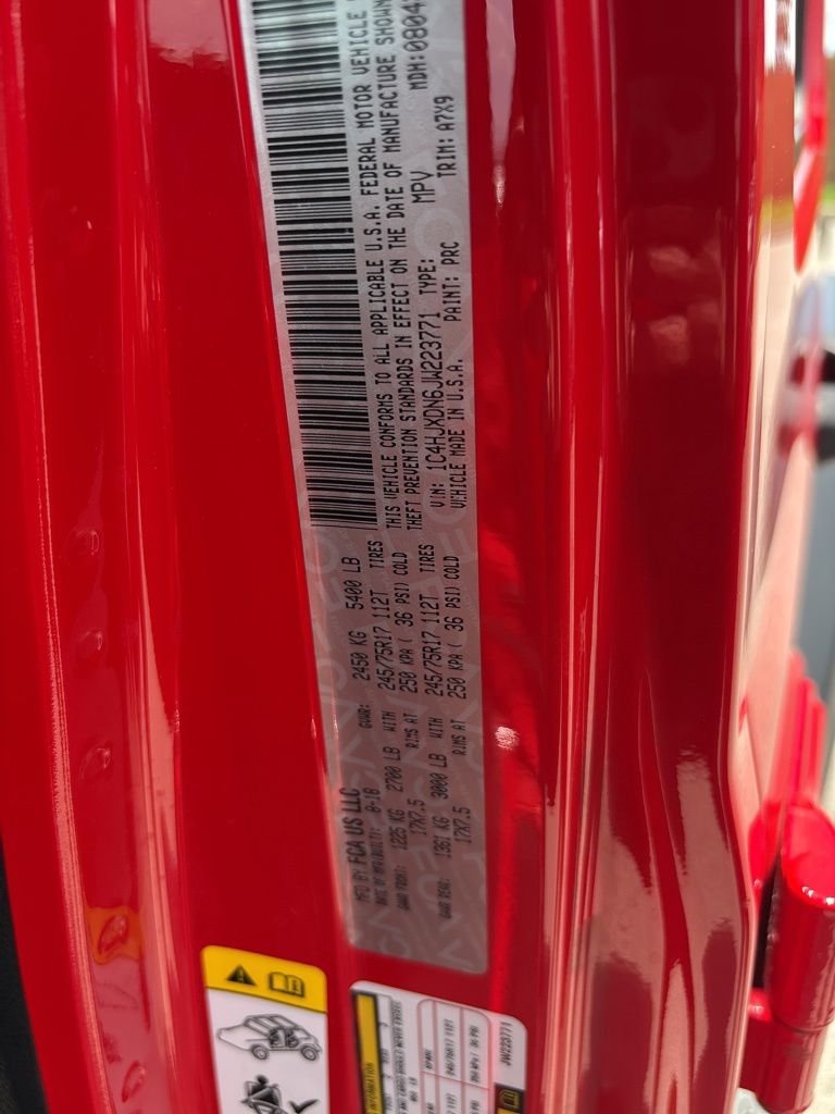 Certified Used 2018 Red Jeep Unlimited Sport S image 37