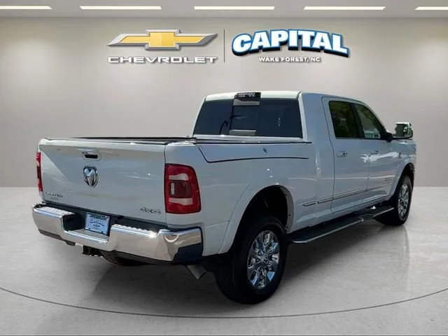 Used 2020 White Ram Limited Mega Cab 4x4 6