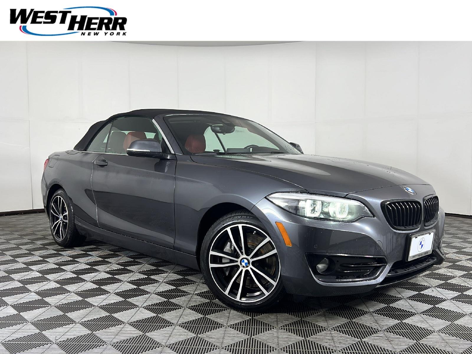 Used 2021 Mineral Grey Metallic BMW 230i xDrive image 1