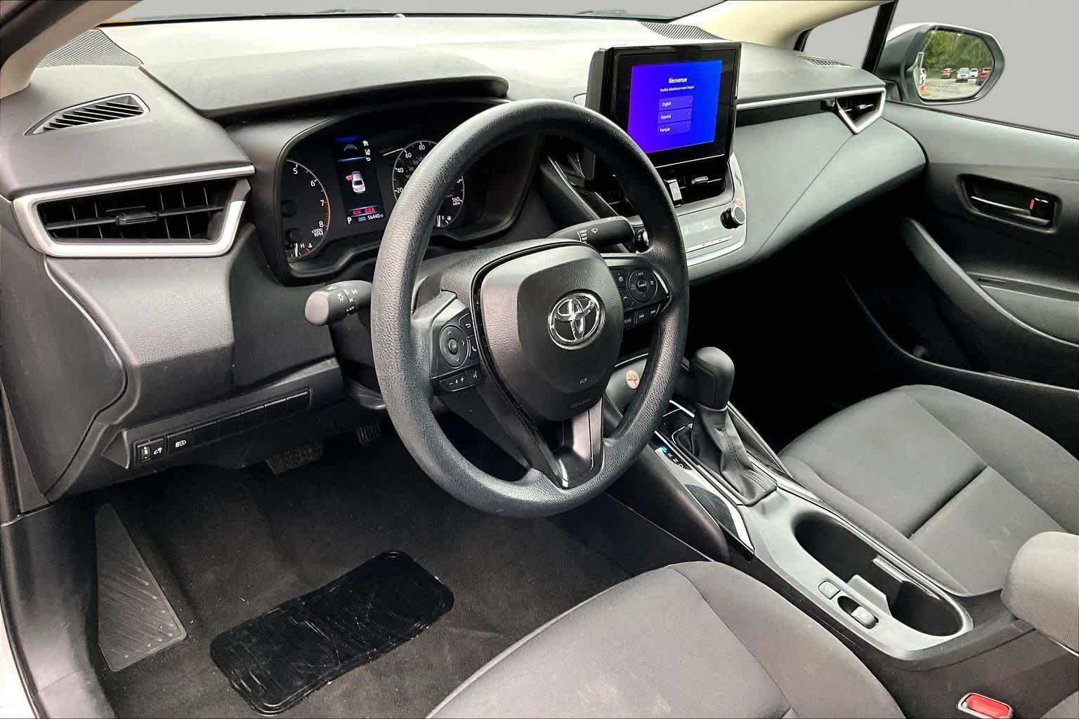 Used 2025 Classic Silver Metallic Toyota LE image 18