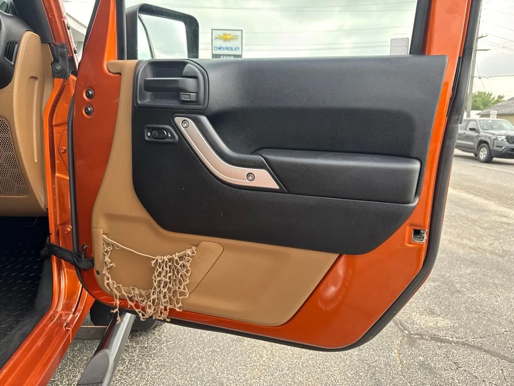 Used 2011 Orange Jeep Rubicon image 20