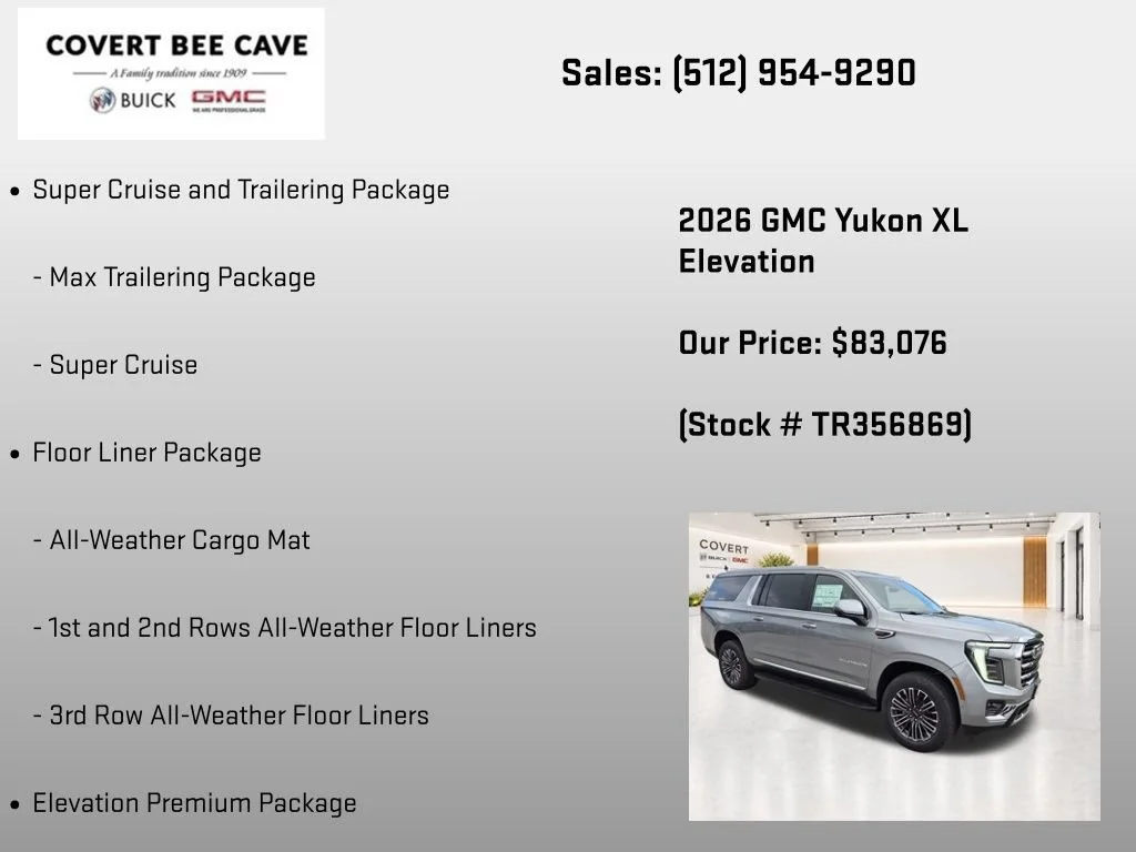 New 2026 Sterling Metallic GMC Elevation image 19