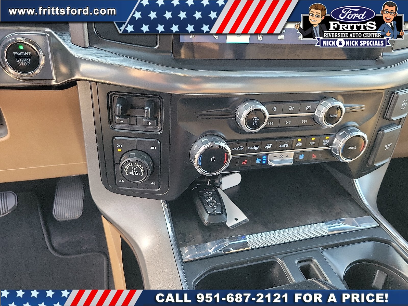 Certified Used 2023 Gray Metallic Ford LARIAT image 9