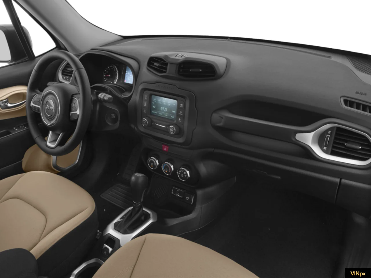 Used 2018 Granite Crystal Metallic Clearcoat Jeep Latitude 4x4 image 5