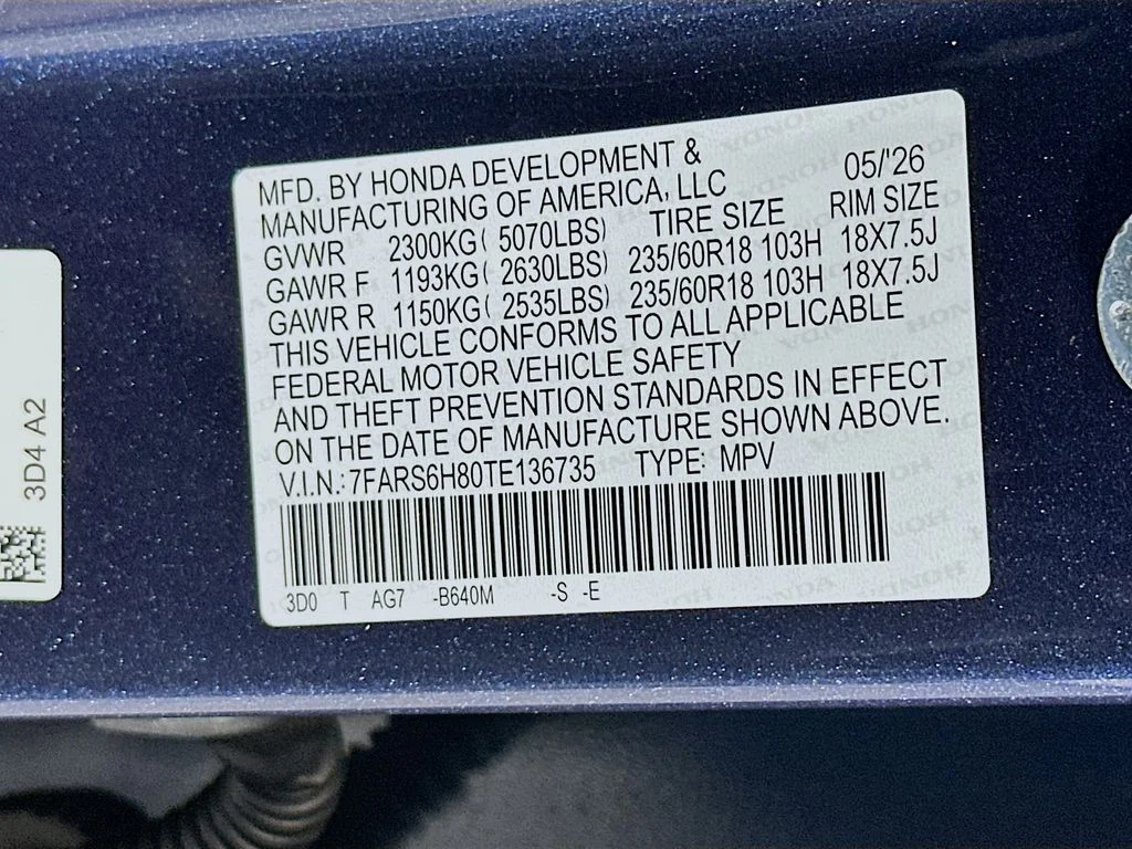New 2026 Canyon River Blue Metallic Honda Sport-L image 32
