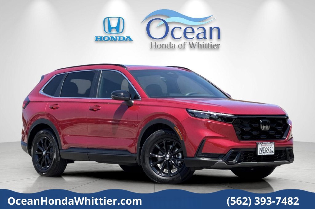 Certified Used 2025 Radiant Red Metallic Honda Sport-L image 1