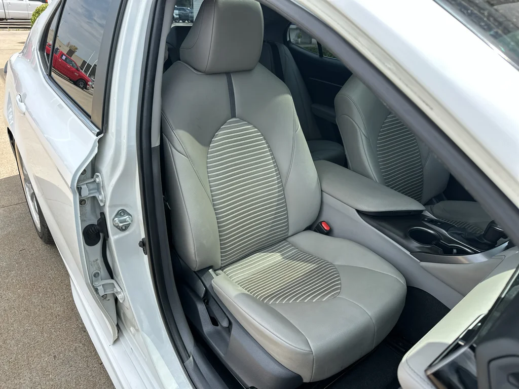 Used 2021 Super White Toyota SE image 30
