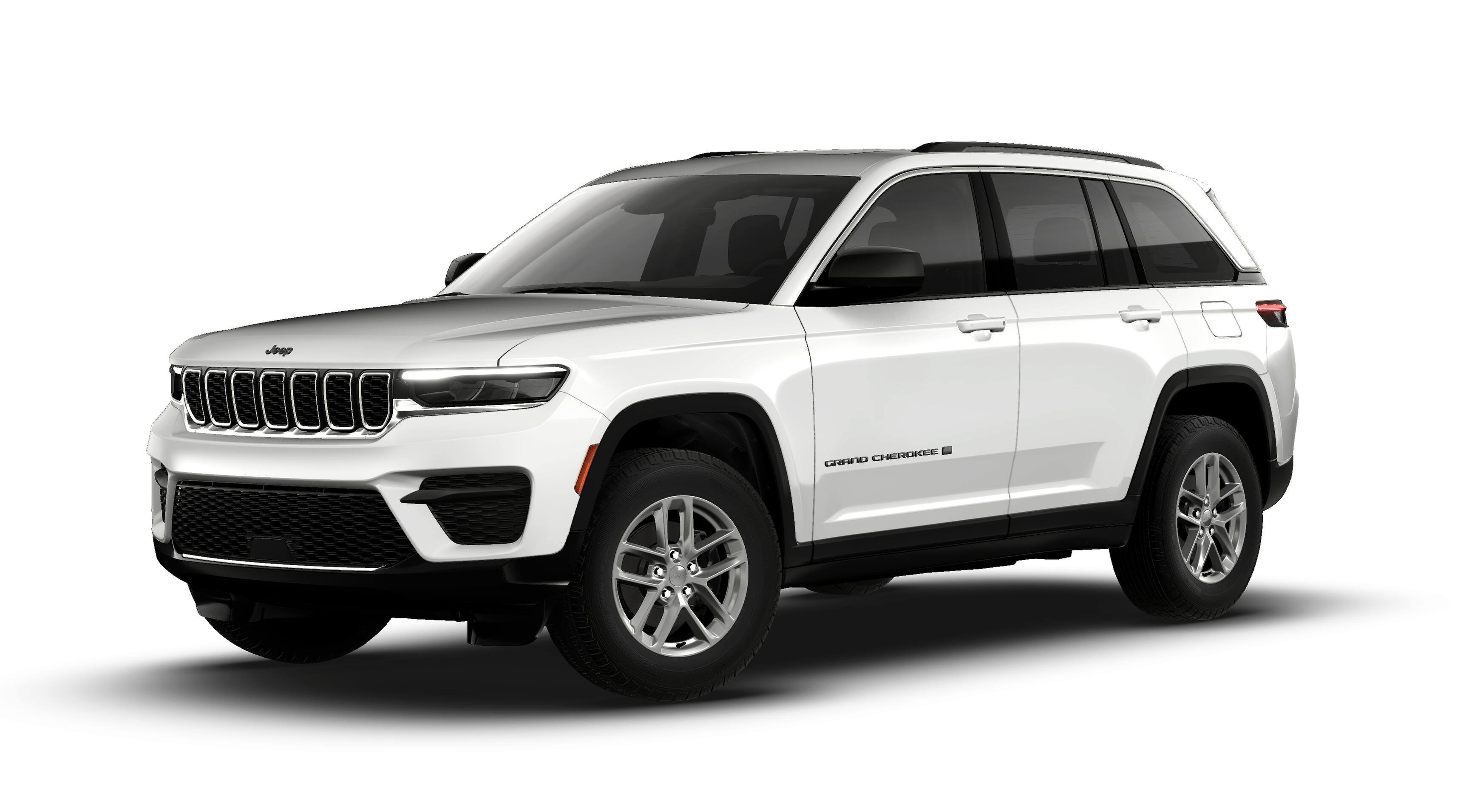 New 2026 Bright White Clear-Coat Exterior Paint Jeep Laredo X image 13