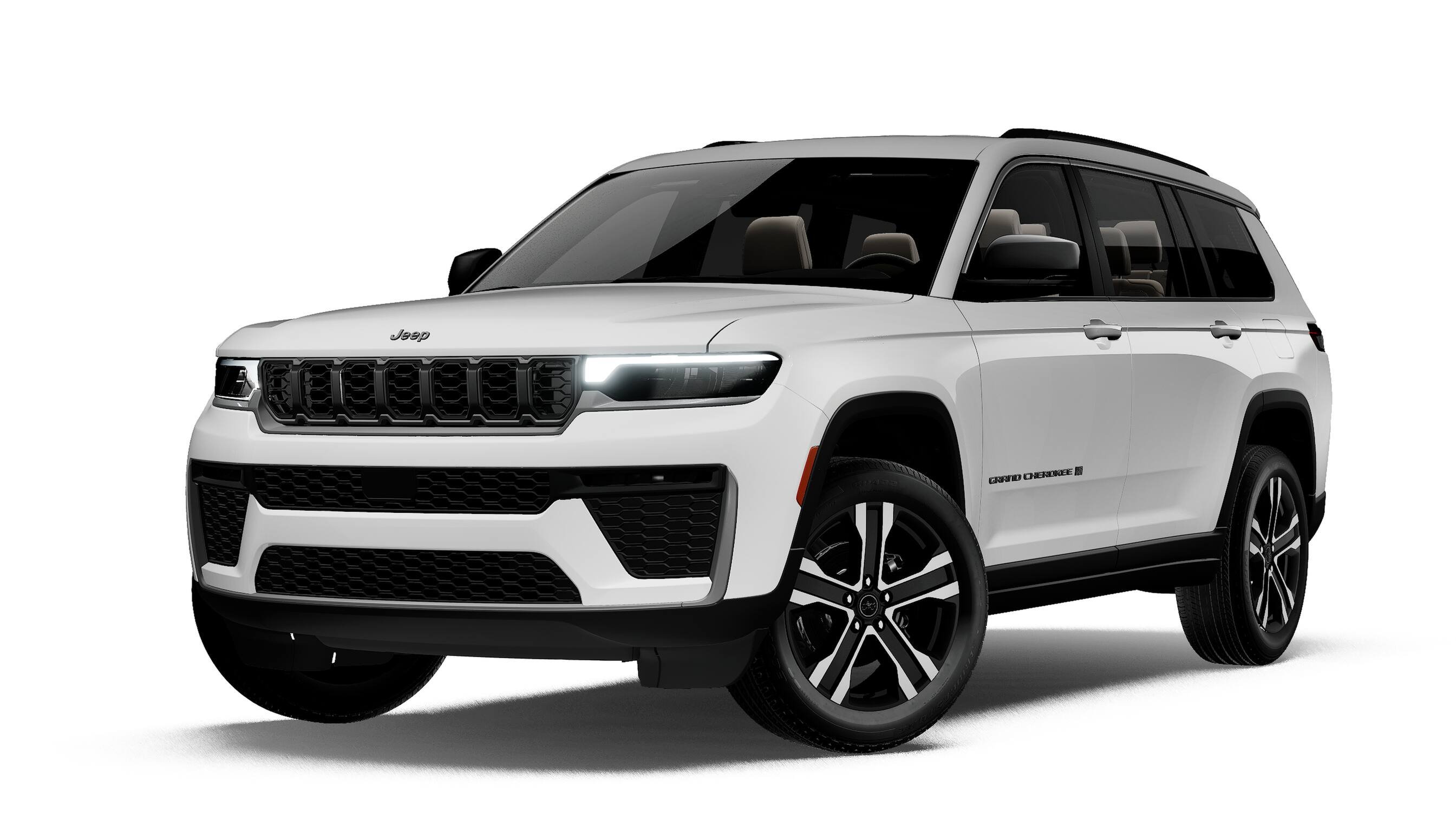 New 2027 Bright White Clear-Coat Paint Jeep Limited image 13