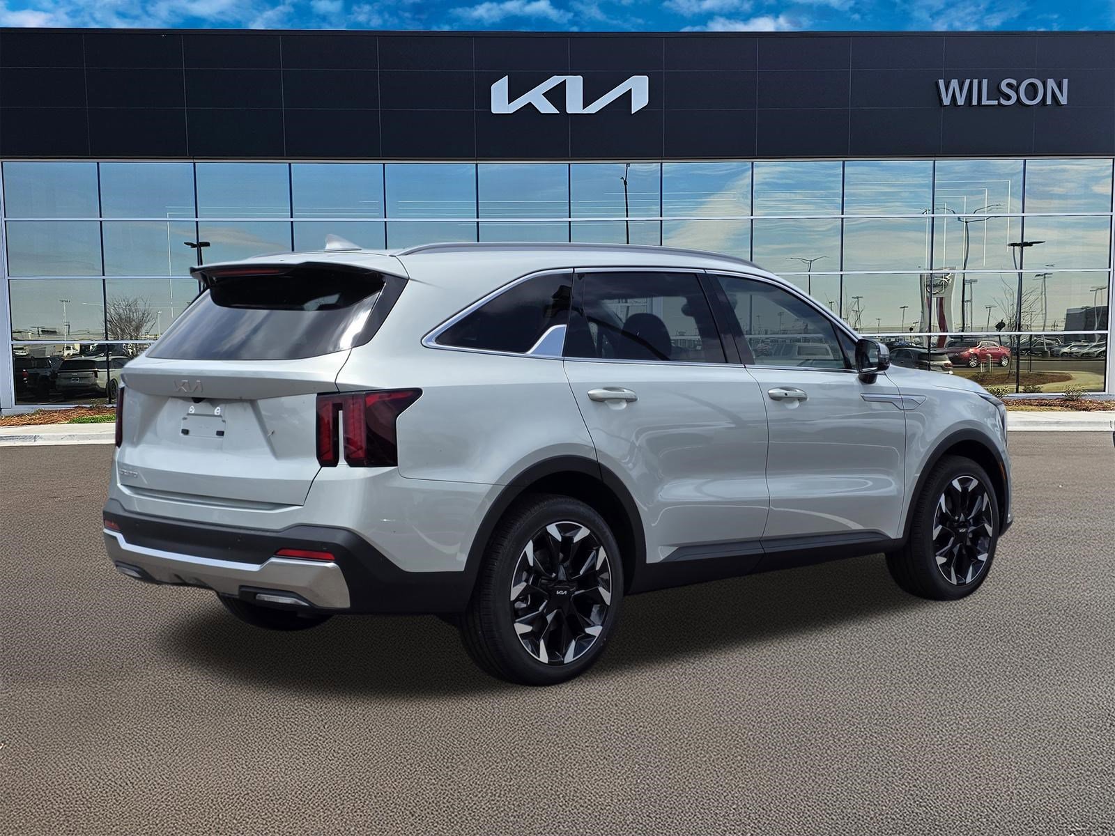 New 2026 Ivory Silver Kia EX image 2
