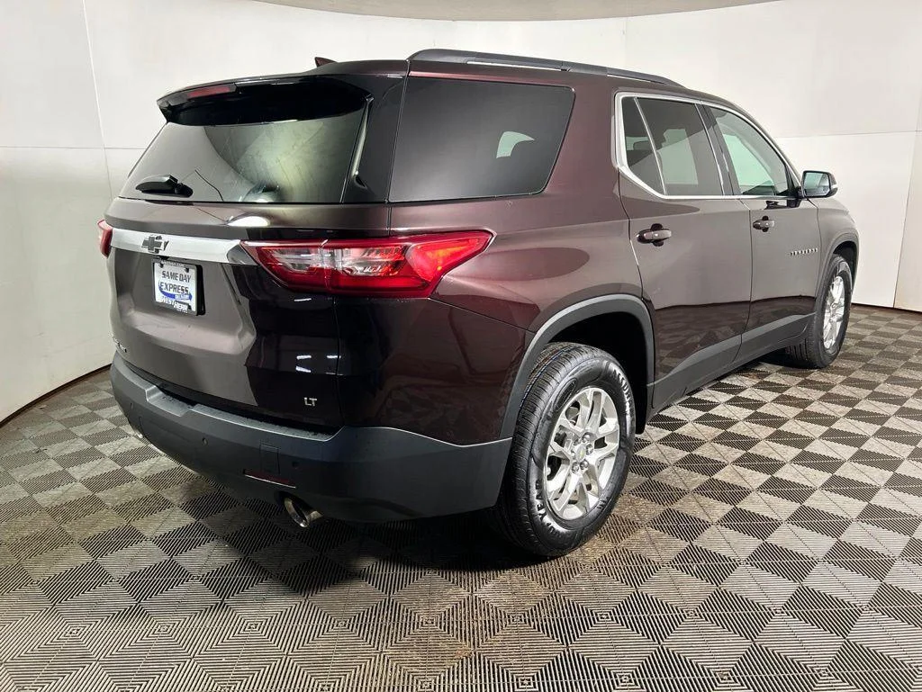 Used 2021 Black Cherry Metallic Chevrolet LT image 6