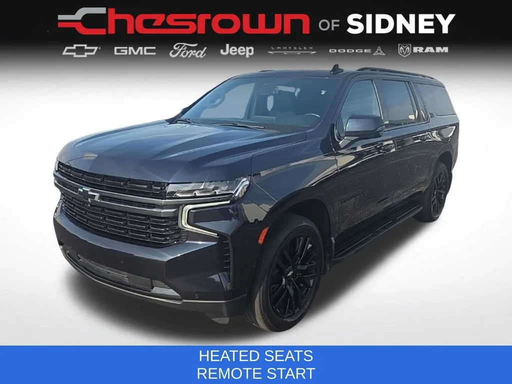 Used 2022 Midnight Blue Metallic Chevrolet RST image 1