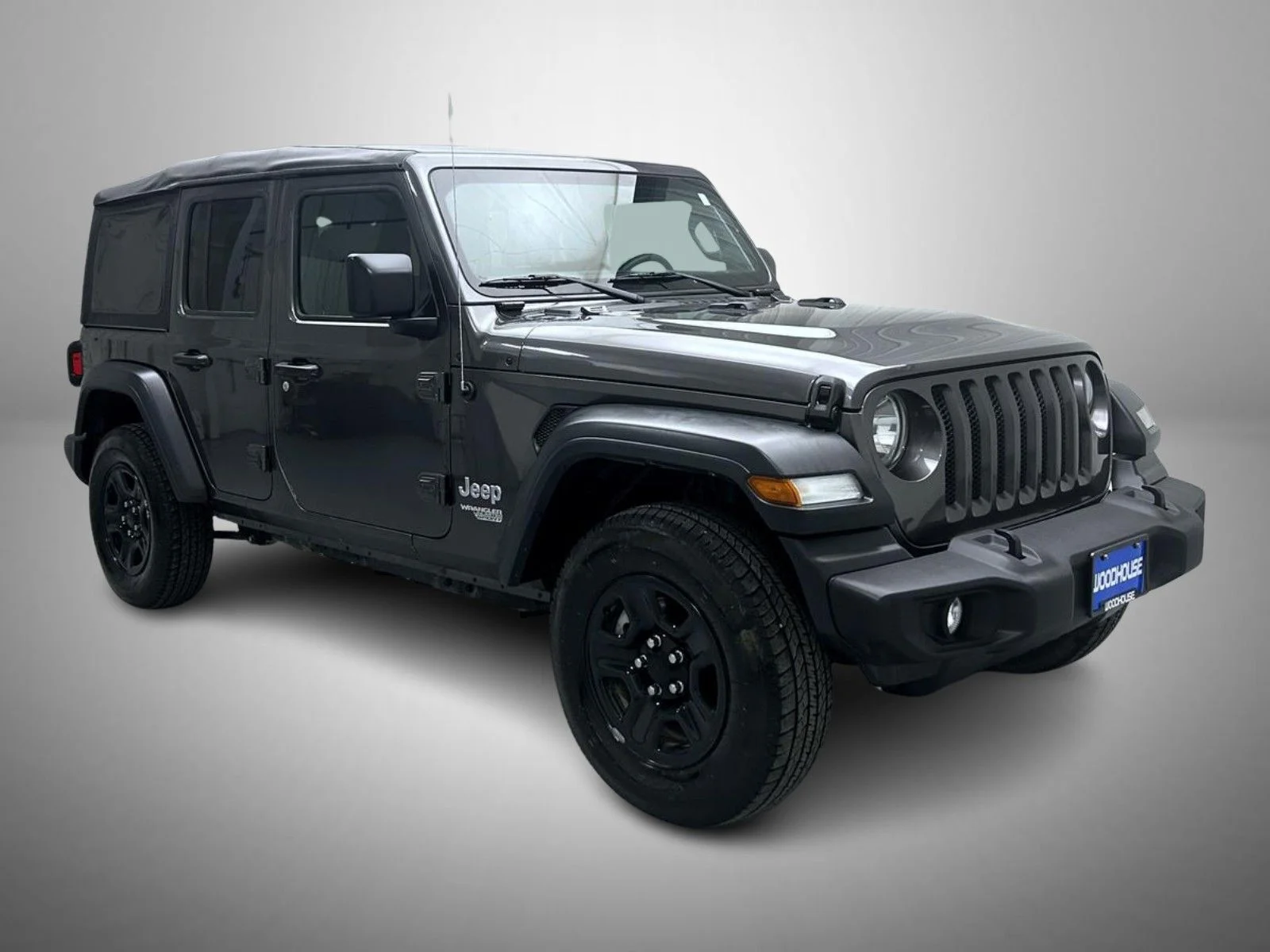 Used 2018 Gray Jeep Unlimited Sport image 3