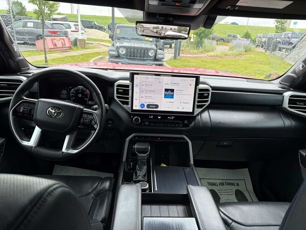 Used 2025 Red Toyota Platinum image 14