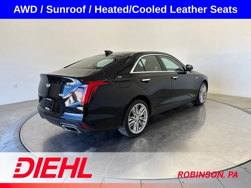 Used 2024 Black Cadillac Premium Luxury image 7