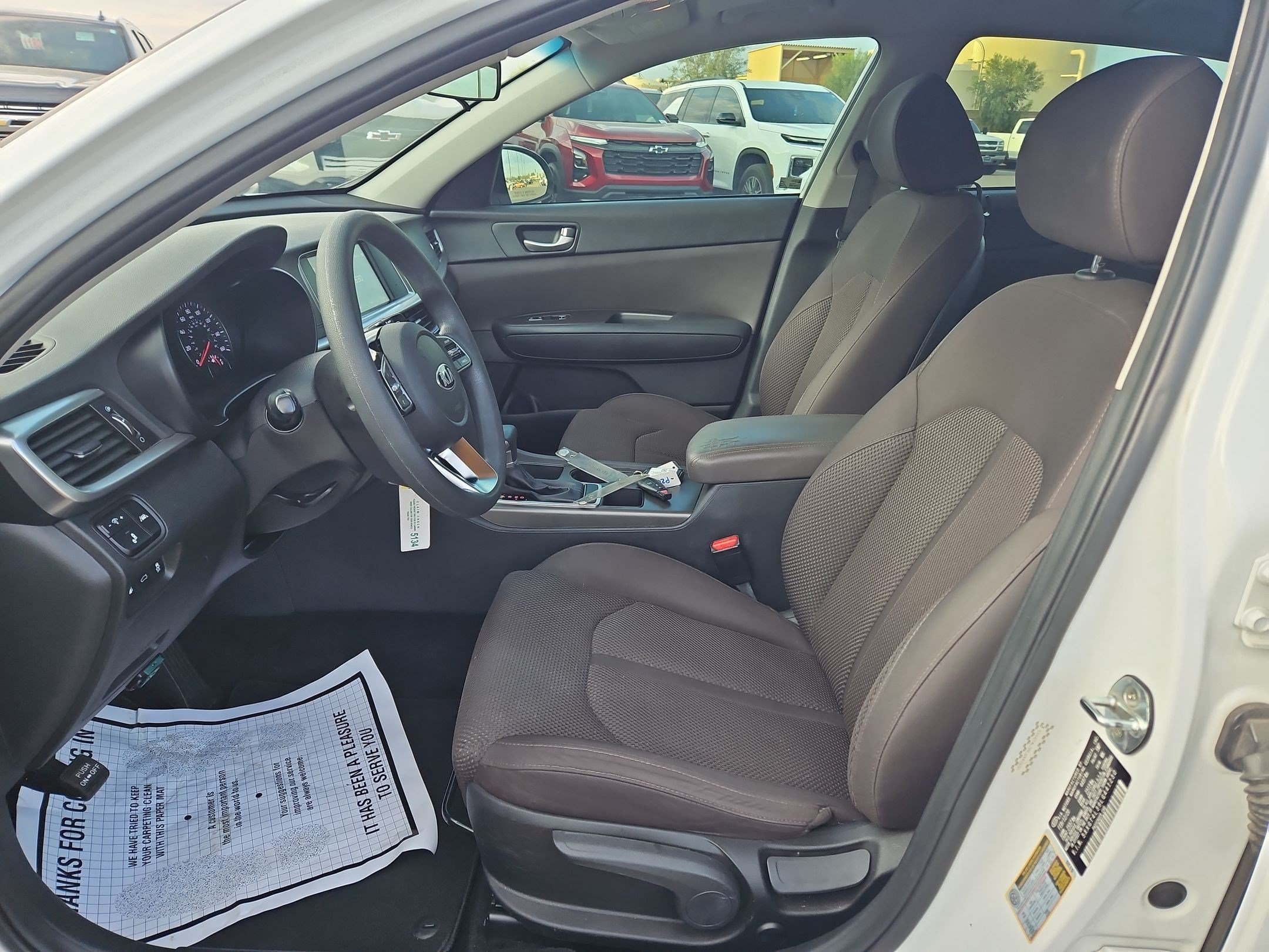 Certified Used 2020 White Kia LX image 23