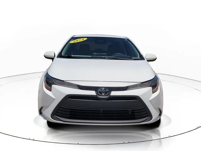 Used 2024 White Toyota LE image 2